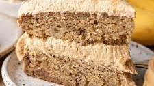 Peanut Butter Banana Cake