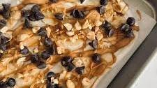 Peanut Butter & Banana Frozen Yogurt Bark