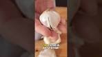 Peel Garlic in 5 Seconds | The Hack Will Shock