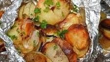 Perfectly Grilled Potatoes in Foil