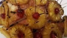 Pineapple Brown Sugar Glazed Ham