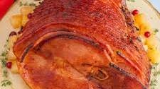 Pineapple Chipotle Glazed Ham