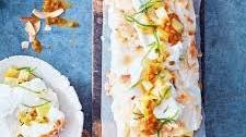 Pineapple, Passionfruit & Coconut Pav Roll Recipe | Woolworths