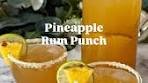 Pineapple Rum Punch 🍍 Serves: 4-6 Ingredients * 2 tbsp ...