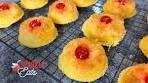 Pineapple Upside-Down Cupcakes