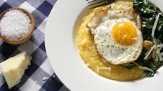Polenta With Parmesan and Olive Oil-Fried Eggs
