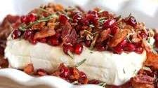 Pomegranate Maple Bacon and Cream Cheese Dip