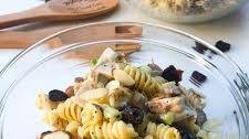 Poppyseed Pasta Salad with Chicken, Almonds & Cherries