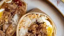 Pork Sisig Burrito