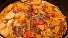 Potato and Aubergine (Eggplant) Curry Recipe