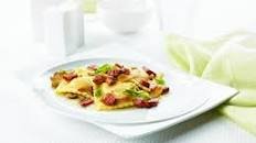 Pumpkin Ravioli with Crispy Prosciutto