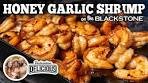 Quick & Easy Honey Garlic Shrimp with Rice | Blackstone ...
