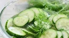 Quick Pickled Cucumbers