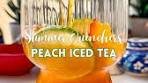 Rafia Mazhar | Easy Recipes | Home Chef | Peach Iced Tea ...