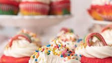 Rainbow Cupcakes