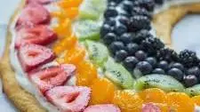 Rainbow Fruit Pizza