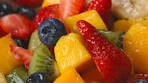 Rainbow Fruit Salad With Honey Lime Dressing Recipe by Tasty