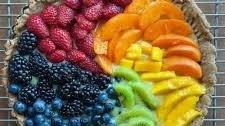 Rainbow Fruit Tart