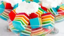 Rainbow Layer Jello