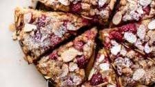 Raspberry Almond Crumb Cake