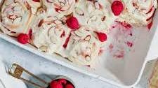 Raspberry Almond Sweet Rolls