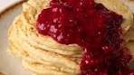 Raspberry and Lemon Protein Pancakes Recipe