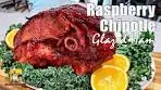 Raspberry Chipotle Glazed Ham | Thanksgiving Recipes