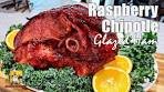 Raspberry Chipotle Glazed Ham | Thanksgiving Recipes