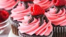 Raspberry Chocolate Cupcakes