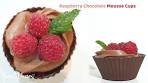 Raspberry Chocolate Mousse Cups (No-Bake) : Twisty Taster