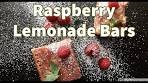 Raspberry Dessert Bars ~ Raspberry Lemonade Bars ~ One ...