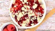 Raspberry Dump Cake