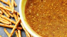 Raspberry Honey Mustard Pretzel Dip (Harry & David Copycat)