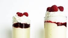 Raspberry Lemon Mousse Parfaits