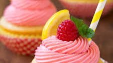 Raspberry Lemonade Cupcakes