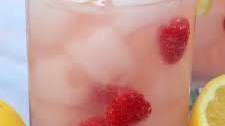 Raspberry Lemonade Vodka Spritzer