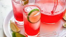 Raspberry Lime Rickey