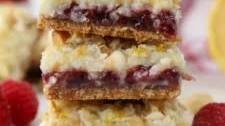 Raspberry Magic Cookie Bars