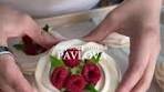 raspberry matcha pavlovas 🍵 Full recipe with detailed step-by ...
