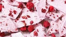 Raspberry Meringue Bark