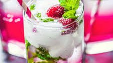 Raspberry Mojito Punch