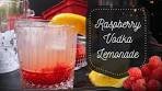 Raspberry Vodka Lemonade Cocktail Recipe | Fruity ...
