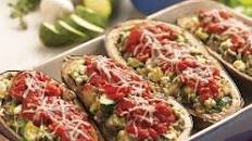 Ratatouille-Stuffed Eggplant