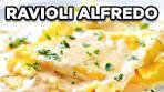 Ravioli Alfredo | Quick and Easy Weeknight Dinner Idea