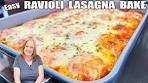 RAVIOLI LASAGNA BAKE ITALIAN FLAVORS GROUND ...