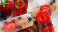 Real Fruit Punch Popsicles with Lemonade and Tajin