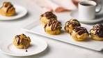 Recipe for Cream Puffs with Coffee Pastry Cream Filling