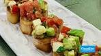 RECIPE OF THE WEEK : Avocado bruschetta with feta