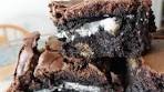 Recipes Using Cake Mixes: #16 Oreo cookie brownies