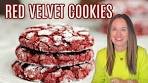 Red Velvet Cookies (made with a cake mix!)